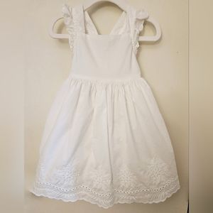 Osh Kosh B'gosh Toddler Girls White Eyelet Dress